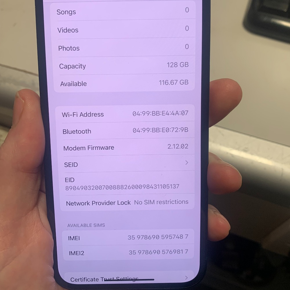 Apple Apple iPhone 13 128GB Midnight, Unlocked Own4Less